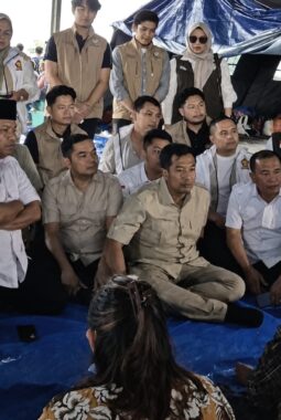 Gerindra Sumut Salurkan Bantuan untuk Warga Terdampak Erupsi Gunung Sinabung, Ihwan Ritonga: ‘Bentuk Kepedulian dan Solidaritas